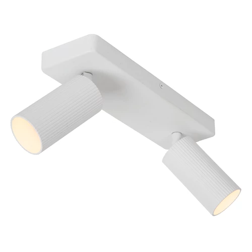 Lucide CLUBS - Spot plafond - 2xGU10 - Blanc - détail 3